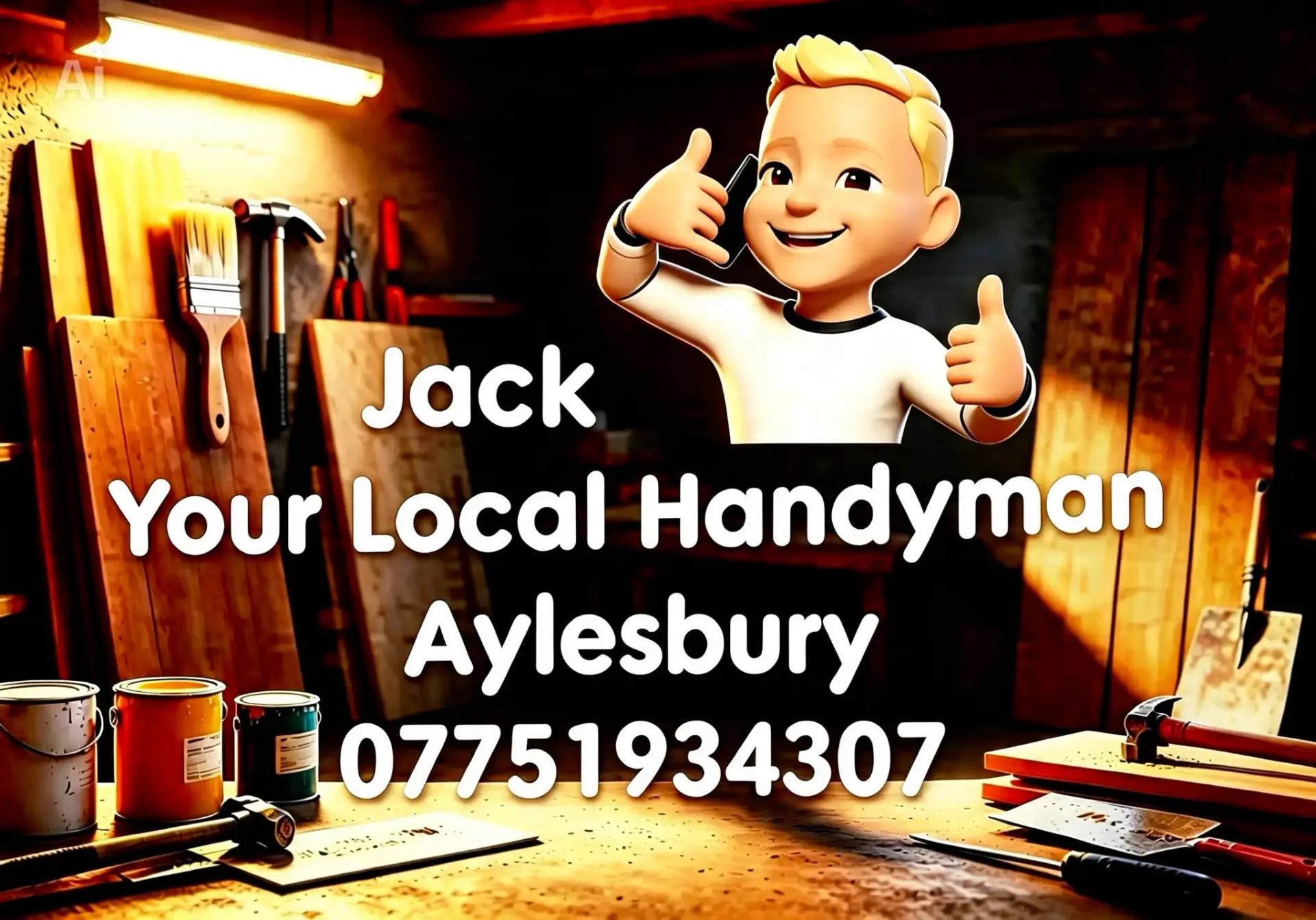 Jack — your local handyman in Aylesbury